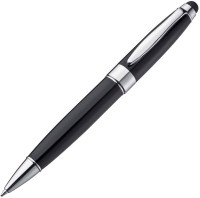 Металлическая ручка-стилус 2 в 1