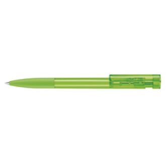 Ручка шариковая Liberty Clear SG  пластик, светло зеленый 376