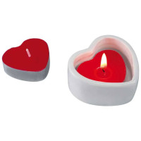 Набор из 2 свечек в форме сердца