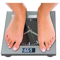 Классические весы с часами