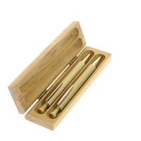 ЕКО набір дерев'яний (ручка + олівець) у футлярі