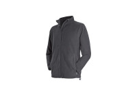 Куртка флісова чоловіча ST 5030, розмір S, колір: сірий насичений