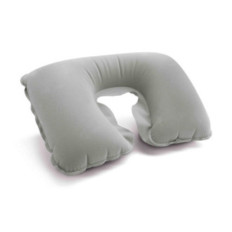 Надувная подушка под шею STRADA, серый