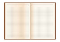 Щоденник датований 2024, ARMONIA, білий металік, кремовий блок, А5