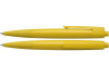 Ручка кулькова Schneider LIKE корпус жовтий, пише синім