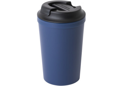 Термокружка пластикова з присоскою Optima TO GO 340 мл, темно синя