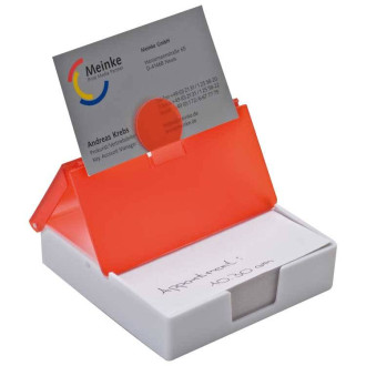 Практичная пластиковая коробочка для визиток