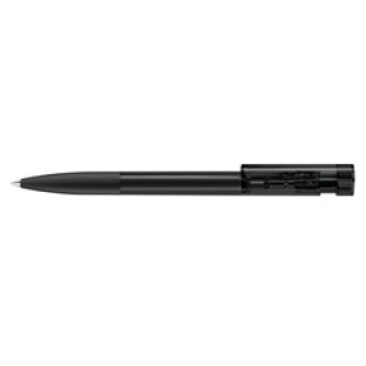 Ручка шариковая Liberty Clear SG  пластик, черный