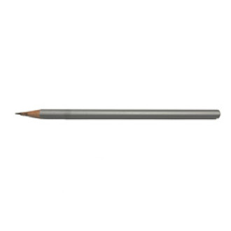 Карандаш без ластика "Promotional pencil", серебристо-матовый, кругл.корпус, с лого КМБШ