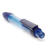 Ручка пластикова 'Booster Transparent' (Ritter Pen)