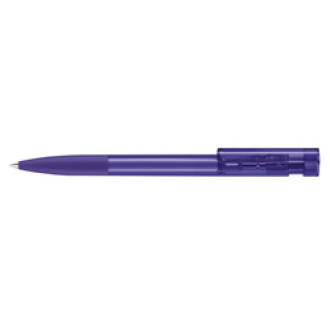 Ручка шариковая Liberty Clear SG  пластик, фиолетовый 267