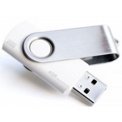 Флеш-накопичувач USB 2.0 16Gb Goodram Twister White bulk