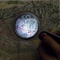 Лупа с лампочкой "Gloucester"