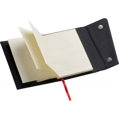 Записная книжка формата А6 с обложкой из мягкой натуральной кожи