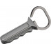 Металлический брелок в форме ключа