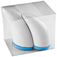 Фарфоровый набор из солонки и перечницы