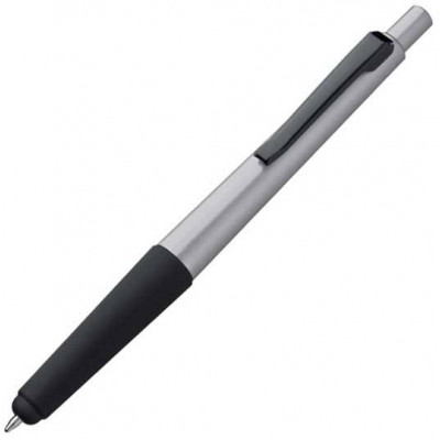 Пластиковая ручка-стилус 2 в 1