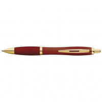 Ручка с золотистым клипом