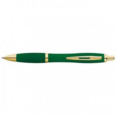 Ручка с золотистым клипом