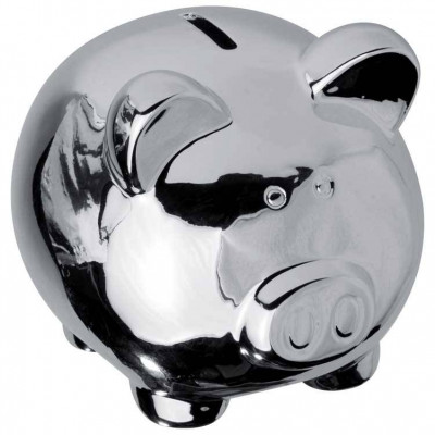 Свинка-копилка из хром-керамики Свинка-копилка из хром-керамики