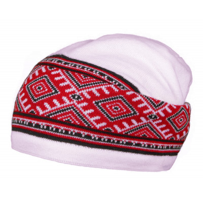 Шапка из акрила, патриотическая