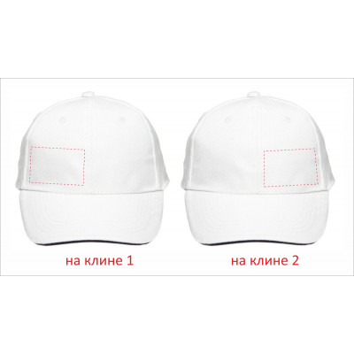 Кепка 6 панелей 'Сендвіч'