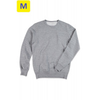 Толстовка мужская ST5620 с длинным рукавом 280 г/м2,  серая