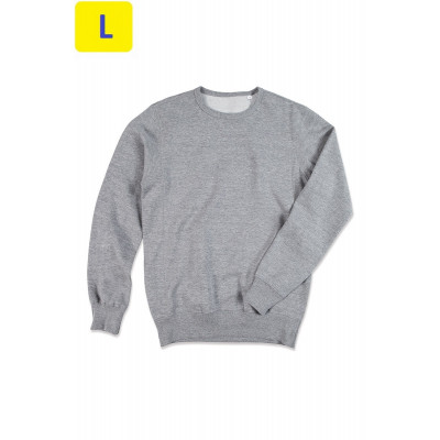 Толстовка мужская ST5620 с длинным рукавом 280 г/м2, серая Толстовка мужская ST5620 с длинным рукавом 280 г/м2, серая