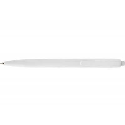 Ручка кулькова Economix promo MADRID. Корпус білий, пише синім