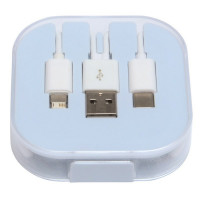 Зарядний кабель-перехідник 3-в-1