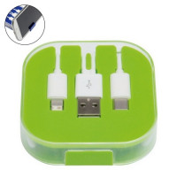 Зарядний кабель-перехідник 'Recharger' 3-в-1