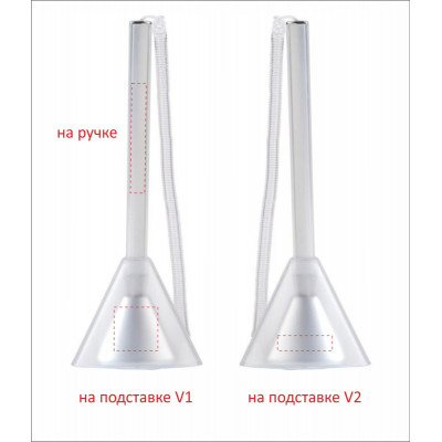 Ручка пластикова на підставці 'Triangle' чорне чорнило