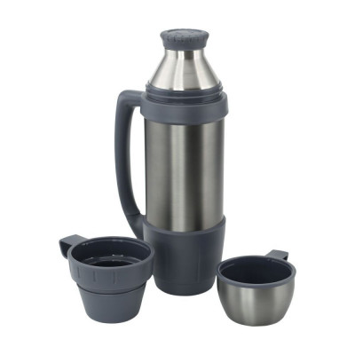 Термос MAXI, крышка-2 кружки, нержавеющая сталь, BPA FREE, 1200 мл.