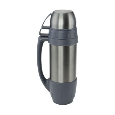 Термос MAXI, крышка-2 кружки, нержавеющая сталь, BPA FREE, 1200 мл.
