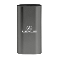 Повербанк  (портативный аккумулятор) Squid mini, 4000 mAh, 2 USB, светящийся логотип