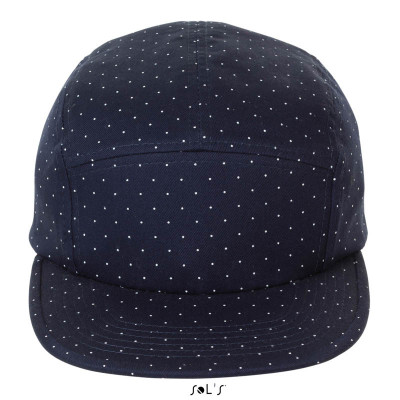 Бейсболка в горошек с 5 клиньями SOL'S TAYLOR