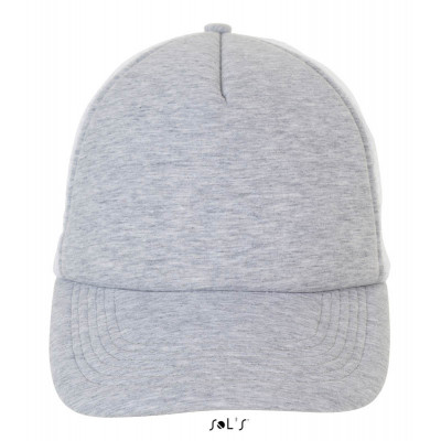 Меланжевая бейсболка из сетки с 5 клиньями SOL'S DODGE