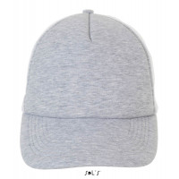 Меланжевая бейсболка из сетки с 5 клиньями SOL'S DODGE