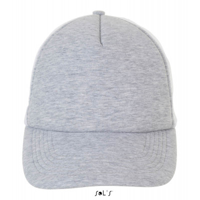 Меланжевая бейсболка из сетки с 5 клиньями SOL'S DODGE