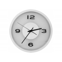 Годинник настінний металевий Economix ART срібний