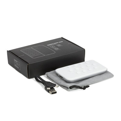 Повербанк (портативный аккумулятор) Bubble Bang, 4000 mAh, светящийся логотип