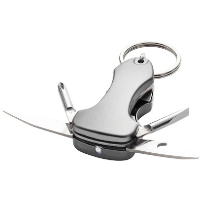 Брелок многофункциональный Melvin, металл Брелок многофункциональный Melvin, металл