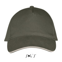 Бейсболка из 5 клиньев SOL'S LONG BEACH