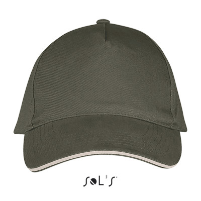 Бейсболка из 5 клиньев SOL'S LONG BEACH