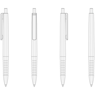Ручка пластикова 'Basic' (Ritter Pen)