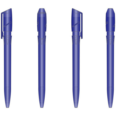 Ручка пластикова 'Twister Frozen' (Ritter Pen) поворотна