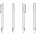Ручка пластикова 'Top Spin Silver' (Ritter Pen) поворотна