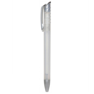 Ручка пластикова 'Top Spin Silver' (Ritter Pen) поворотна