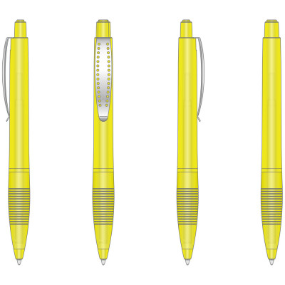 Ручка пластикова 'Club Transparent' (Ritter Pen)