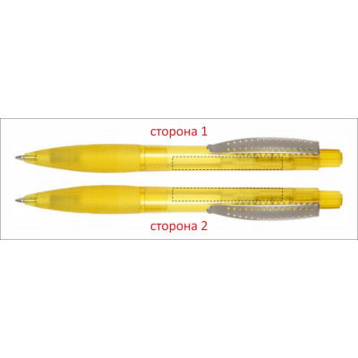 Ручка пластикова 'Club Transparent' (Ritter Pen)